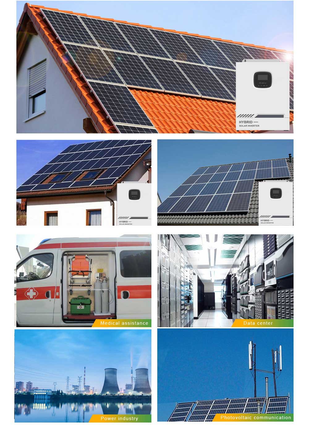 The most common application for inverter hybrid off-grid systems The most common application for inverter hybrid off-grid systems