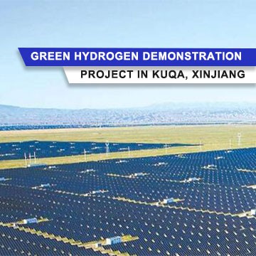 Proyek Hidrogen Ramah Lingkungan Bertenaga PV Surya MegaWatt Pertama di Tiongkok Mencapai Produks...